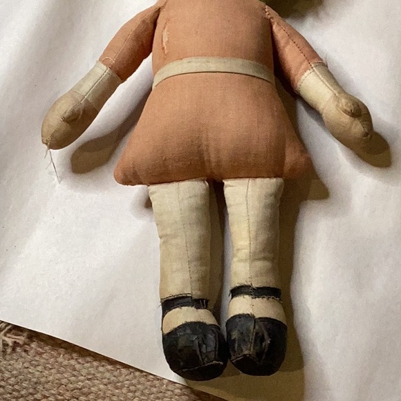 1930’S ORPHAN ANNIE CLOTH FAMOUS ARTIST SYND. AMERICAN NEEDLECRAFTS NY DOLL - Picture 4 of 13